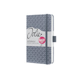 Notebook Sigel SI-JN126 Jolie Flair A6 Glacier doublé à couverture rigide 174 Page 80G