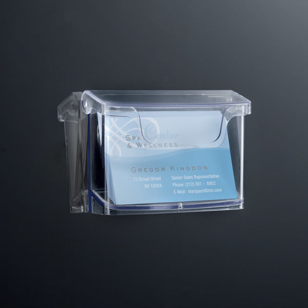 Sigel SI-LH326 Fuera del modelo de pared del soporte del gráfico Visa 105x76x45mm acrílico transparente