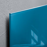 Sigel si-gl252 glass magnetic board artverum 480x480x15mm petrol blue
