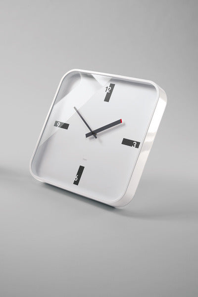 SIGEL SI-WU122 Clock Wall Arteempus Mezo White avec une montre de quartz