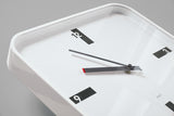 SIGEL SI-WU122 Clock Wall Arteempus Mezo White avec une montre de quartz