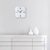 SIGEL SI-WU122 Clock Wall Arteempus Mezo White avec une montre de quartz
