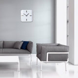 SIGEL SI-WU122 Clock Wall Arteempus Mezo White avec une montre de quartz