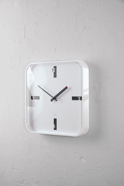 SIGEL SI-WU122 Clock Wall Arteempus Mezo White avec une montre de quartz