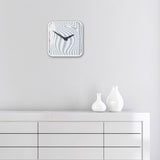 Horloge murale SIGEL SI-WU120 Artempus Opta White avec une montre de quartz
