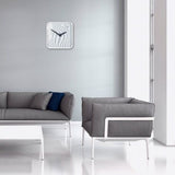 Horloge murale SIGEL SI-WU120 Artempus Opta White avec une montre de quartz