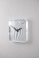 Horloge murale SIGEL SI-WU120 Artempus Opta White avec une montre de quartz