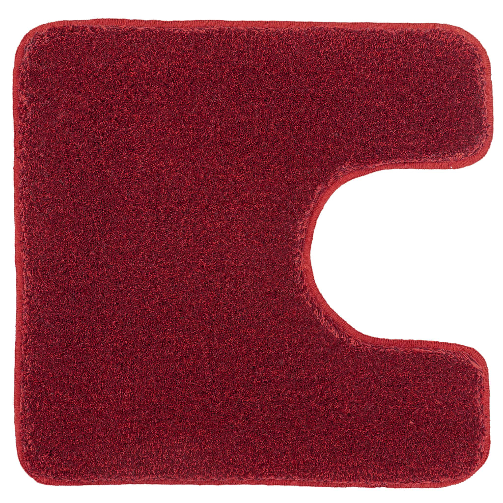 Small wolke small wolke toilet mat 55x55 cm ruby ​​red