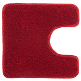 Small wolke small wolke toilet mat 55x55 cm ruby ​​red