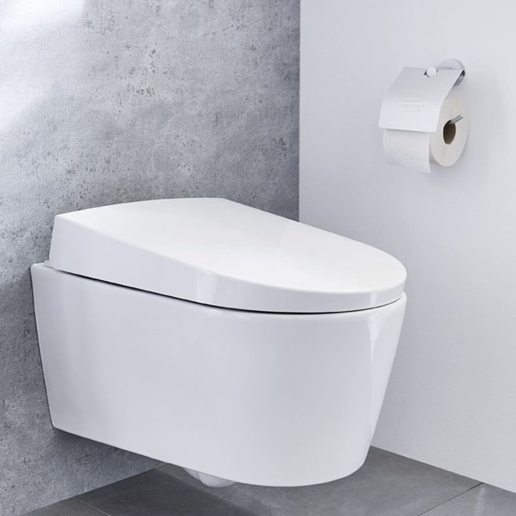 Piccolo supporto per la toiltrol di Wolke Little Wolke con alluminio Apollo del coperchio