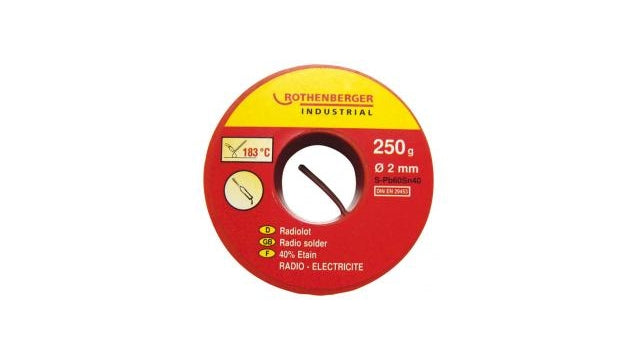 Rothenberger compr045262e Radioolder 2mm 183