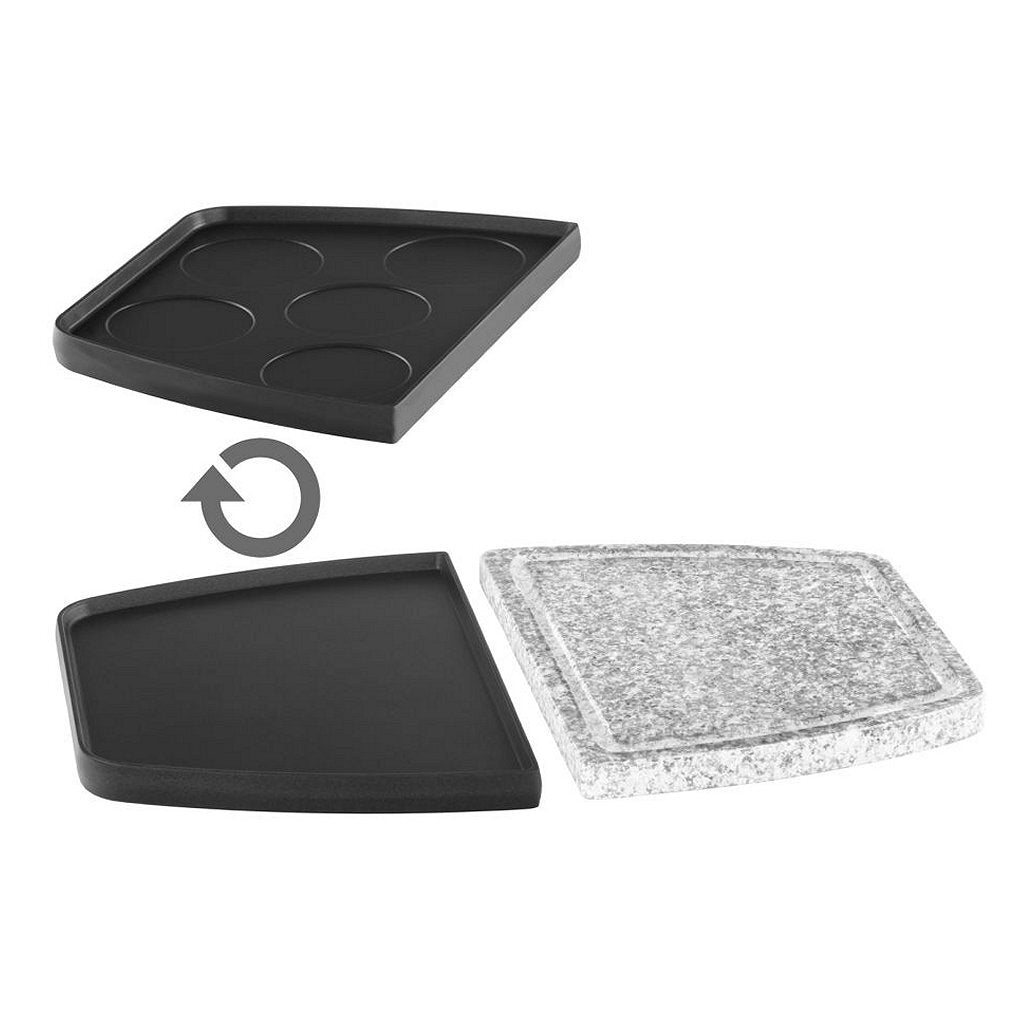 Cloer 6435 Raclettgrill mit Naturstein 1200W