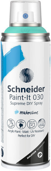 Schneider s-ml03050034 suprême bricolage peinture en aérosol-it 030 turquoise 200ml