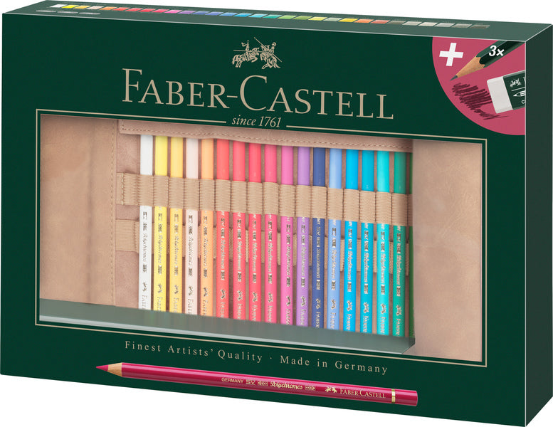 Faber Castell FC-110030 Roller Tui Faber-Castell Polychromos Ołówki 30 sztuk