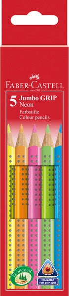 Faber Castell FC-110994 Color pencil Jumbo Grip pouch 5 colors