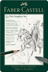 Faber Castell FC-112972 Grafy Set Faber-Castell Pitt 11-Stück