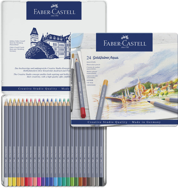 Faber Castell FC-114624 Aquarelololololood Faber-Castell Goldfaber Pie 24 pièces