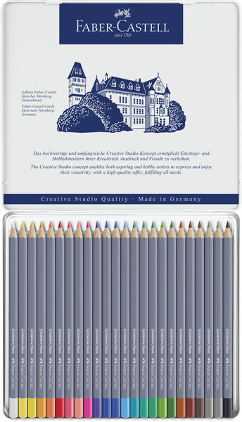 Faber Castell FC-114624 Aquarelololololood Faber-Castell Goldfaber Pie 24 pièces