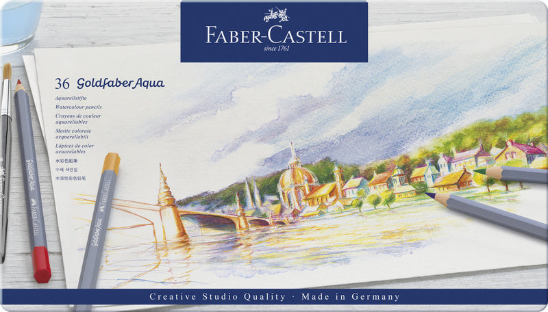 Faber Castell FC-114636 Aquarel Color pencil Faber-Castell Goldfaber pie 36 pieces