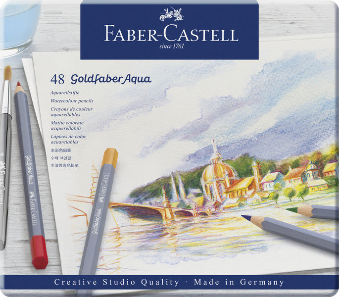 Faber Castell FC-114648 Aquarelololood Faber-Castell Goldfaber Penny 48 pezzi