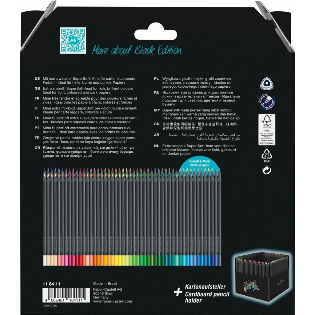 Faber Castell FC-116411 Cour crayon noir Edition 100 pièces