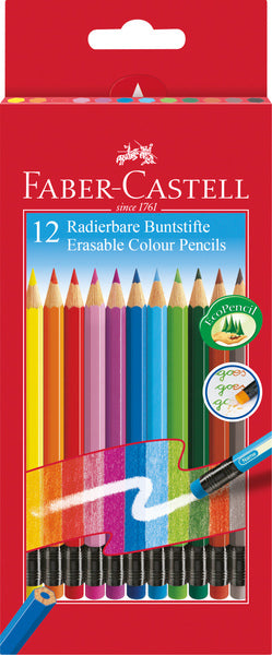 Faber Castell FC-116612 kolorowy ołówek Exitable ołówek 12 sztuk
