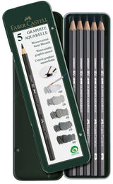 Faber Castell FC-117805 Aquarel pencil Faber-Castell Graphite pie a 5 pieces