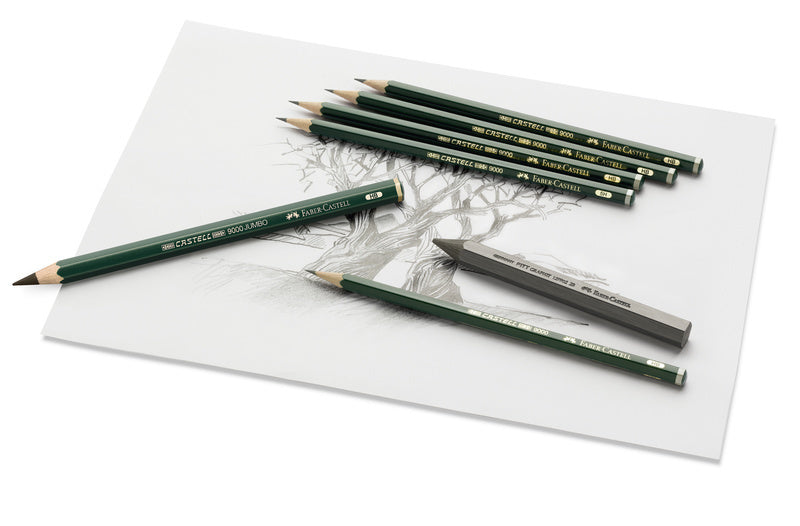 Faber Castell FC-119063 Pencil 9000 Bliktui A 6 pezzi
