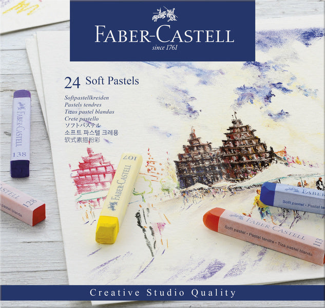 Faber Castell FC-128324 Pastelkrijt Creative Studio Softpastetel