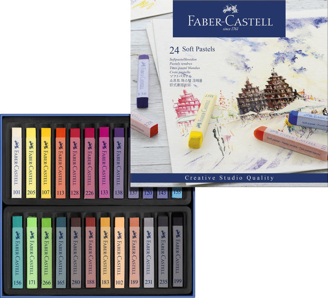 Faber Castell FC-128324 Pastelkrijt Creative Studio Softpastetel