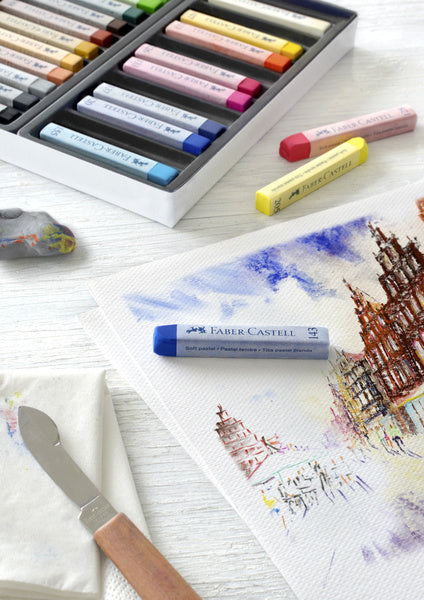 Faber Castell FC-128336 Pastelkrijt Studio creativo Softpaste Case da 36 pezzi