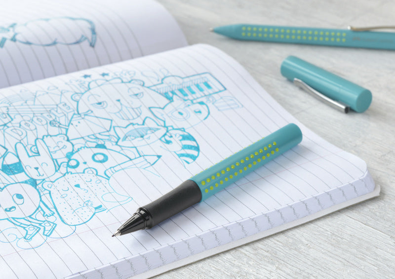 Faber Castell FC-14412 Finewriter Faber-Castell Grip 2010 Turquoise