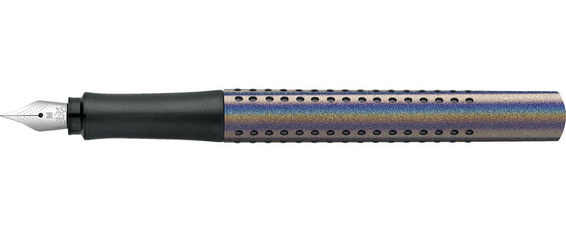 Faber Castell FC-140842 Fountain Pen Faber-Castell Grip Glam M Silver
