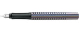 Faber Castell FC-140842 Fountain Pen Faber-Castell Grip Glam M Silver
