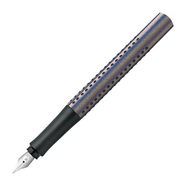Faber Castell FC-140842 Fountain Pen Faber-Castell Grip Glam M Silver
