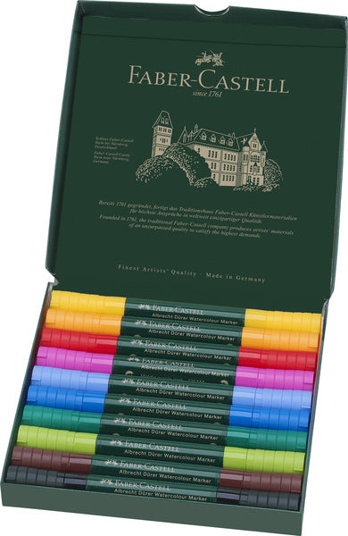 Faber Castell FC-160310 Marker Aquarel Albrecht Dürer Box A 10 sztuk