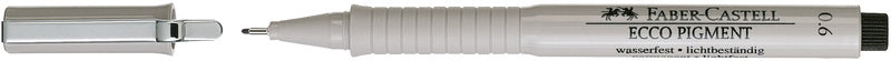 Faber Casetell FC-166699 Zeechnen Pen Eastco Pigment 0.6 mm schwaarz