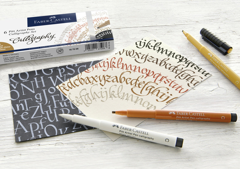 Faber Castell FC-167508 PITT Artist Pen Caligrafy Zestaw 8 Długopisów