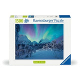 Ravensburger Jigsaw Puzzle When the Northern Lights Dance, 1500 Pieces