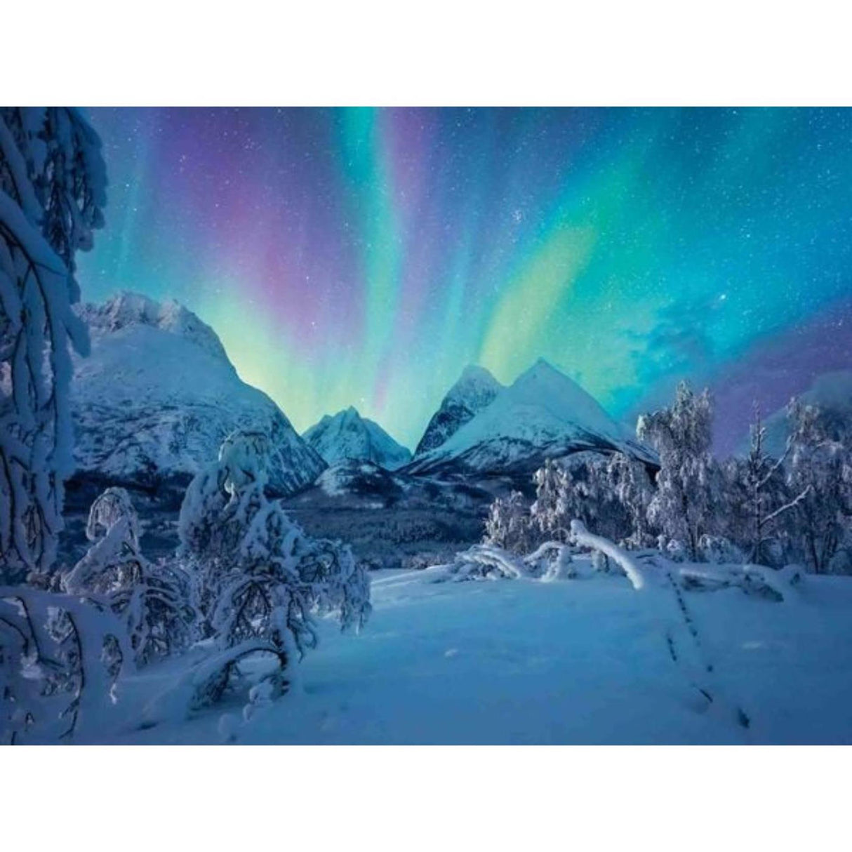 Ravensburger Jigsaw Puzzle When the Northern Lights Dance, 1500 Pieces