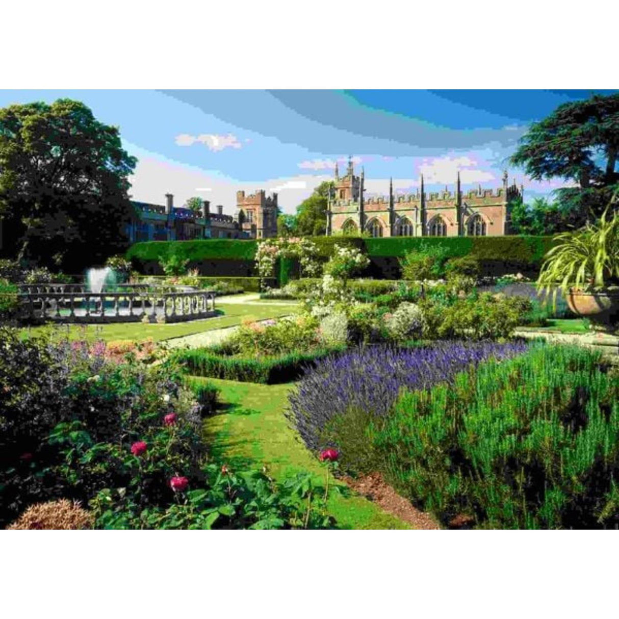 Ravensburger Jigsaw Puzzle Queen's Garden, sud.castle, 1000st.
