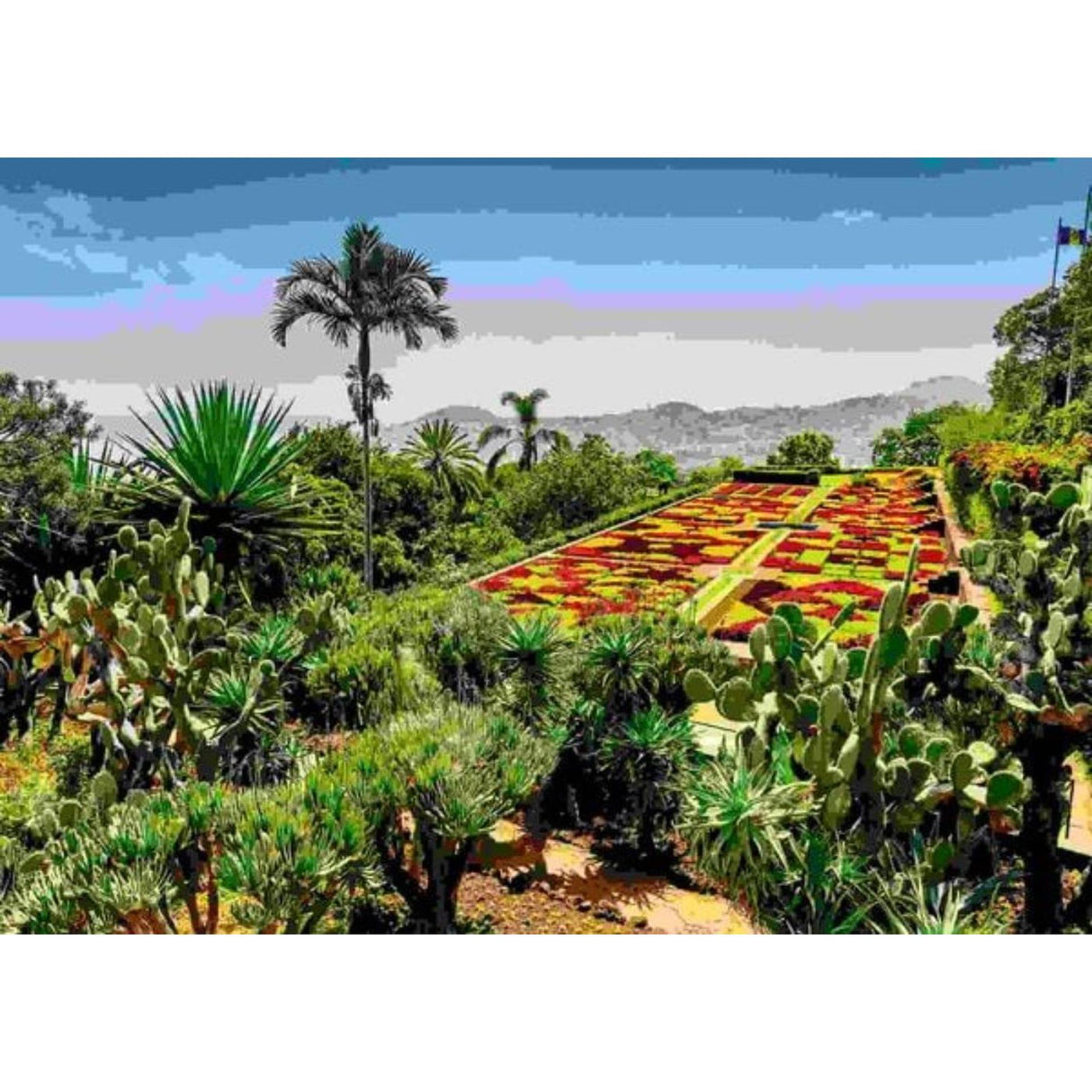 Ravensburger Jigsaw Puzzle Botanical Garden, Madeira, 1000st.