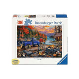 Ravensburger galvosūkis saulėlydžio ežeras 300vnt