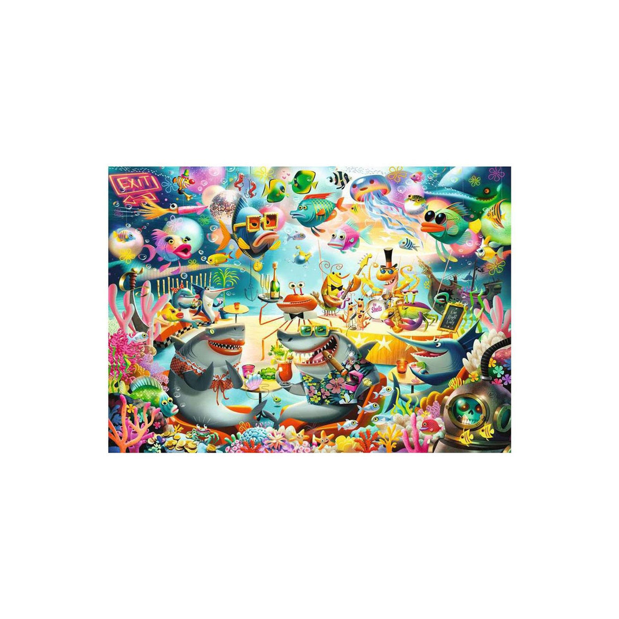 Ravensburger Ocean Lounge Jigsaw Puzzle, 1000 Pieces