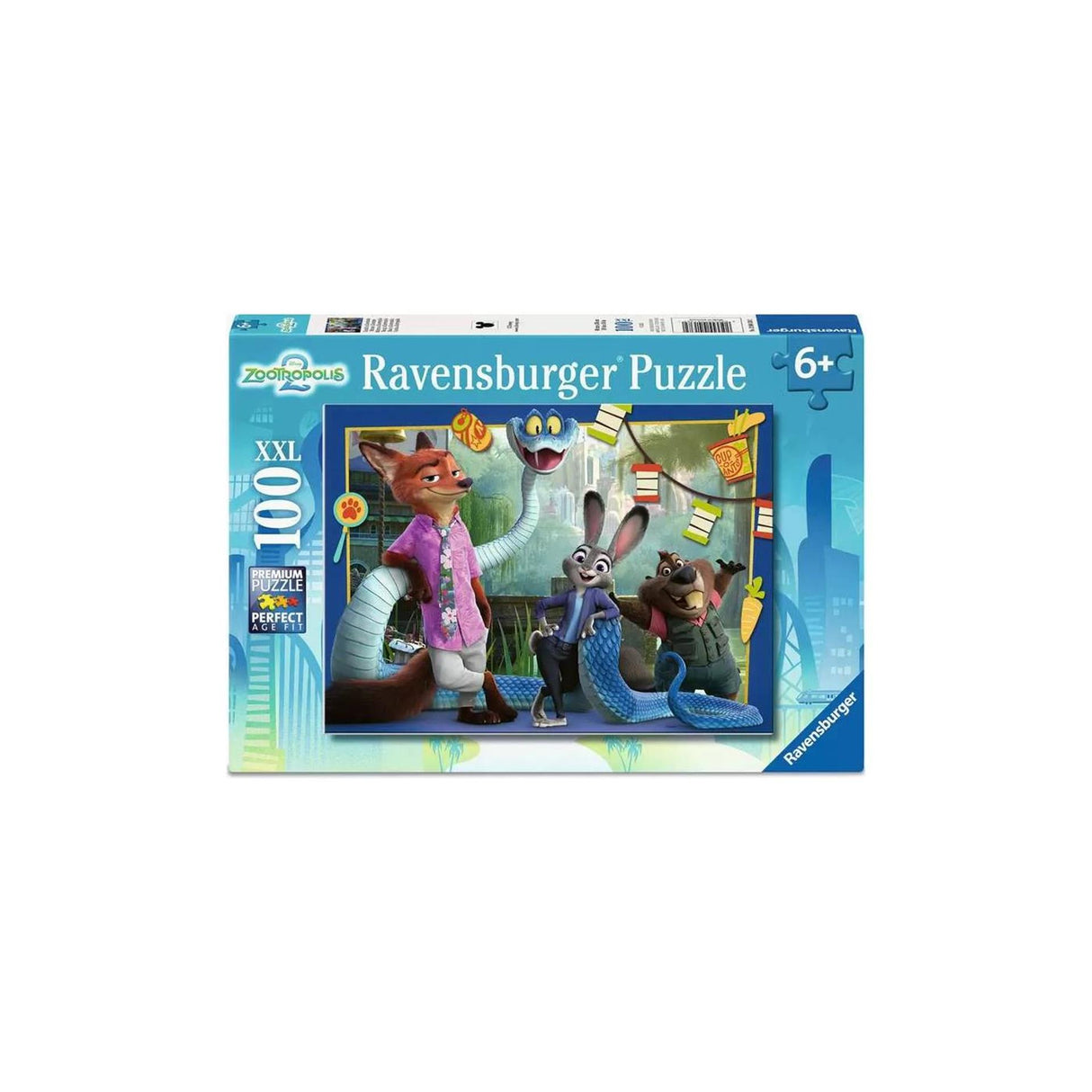 Ravensburger jigsaw puzzle zootopia 2 - 100 pieces xxl