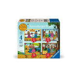 Puzzle Ravensburger Ślub na farmie - 4 puzzle