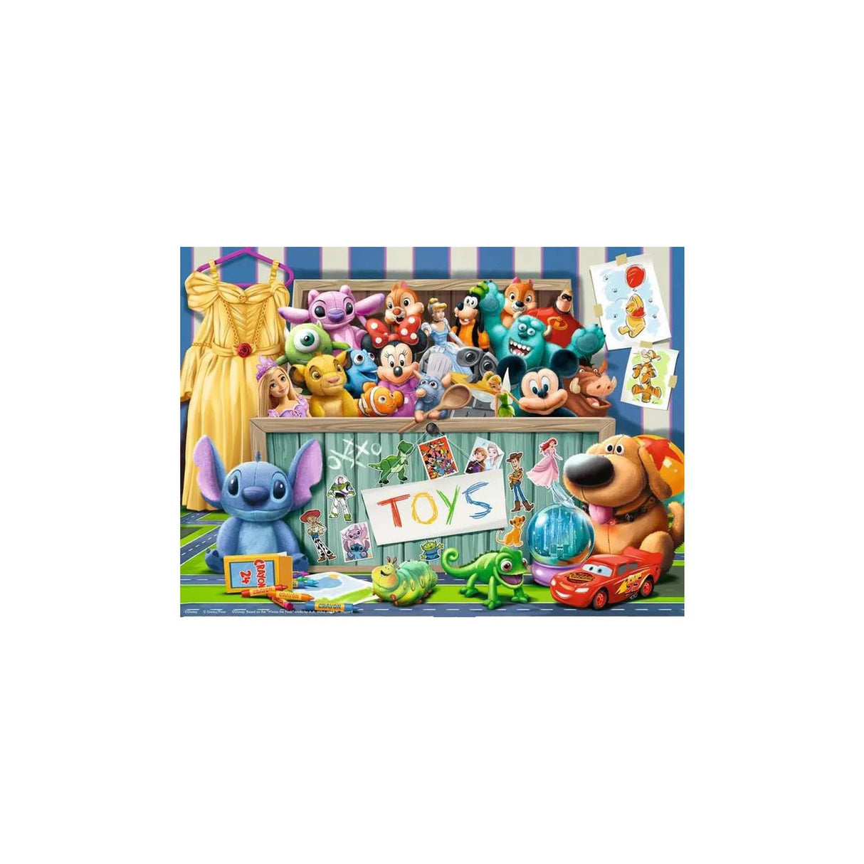 Ravensburger puzzel disney pixar multicharacter 100st