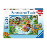 Ravensburger jigsaw puzzle amusement park 2x24