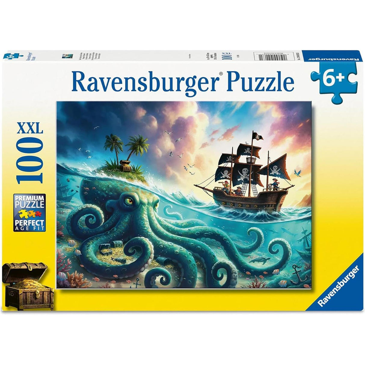 Ravensburger Pirate Treasure 100pc Jigsaw Puzzle