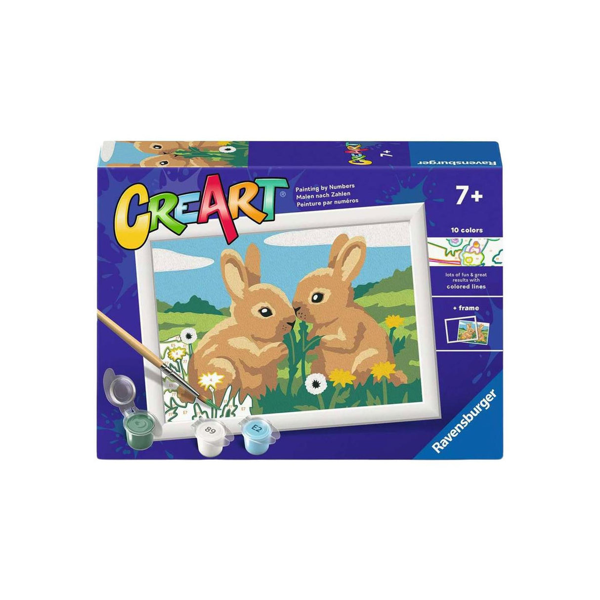 Ravensburger CreArt Paint by Number - Bunny Friends